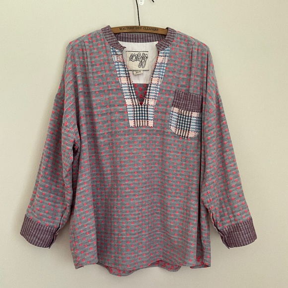 Ace & Jig Tops - Ace & Jig (XL) EUC Popover top